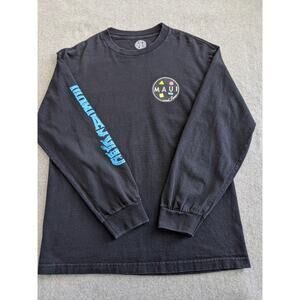 Maui And Sons Surf Mens Long Sleeve Shirt Size Medium